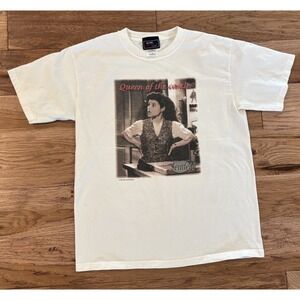 VTG 1998 Seinfeld Queen Of The Castle Elaine Shirt NBC Experience Store Mens M